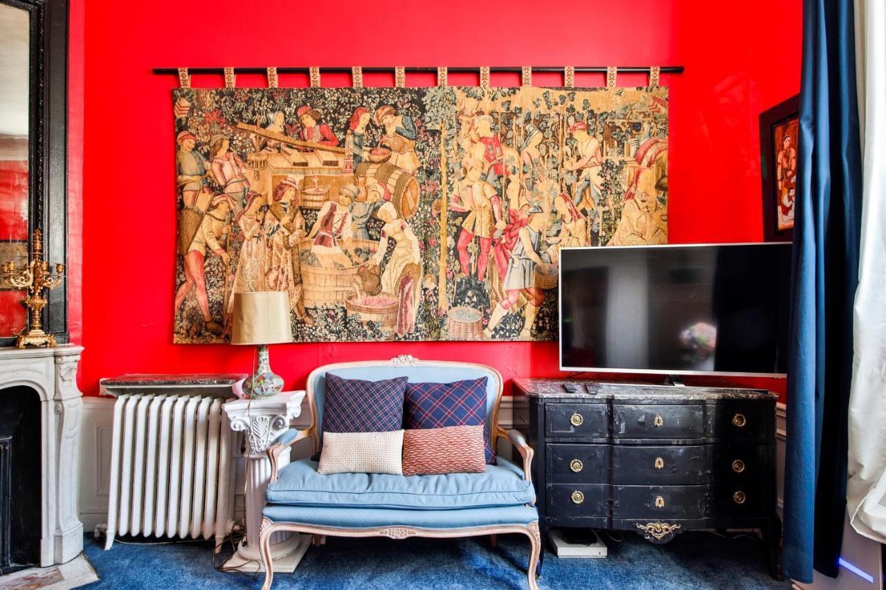 #Arc Detriomphe #Trocadero #Style Haussmanien#Ac Apartment Paris Bagian luar foto