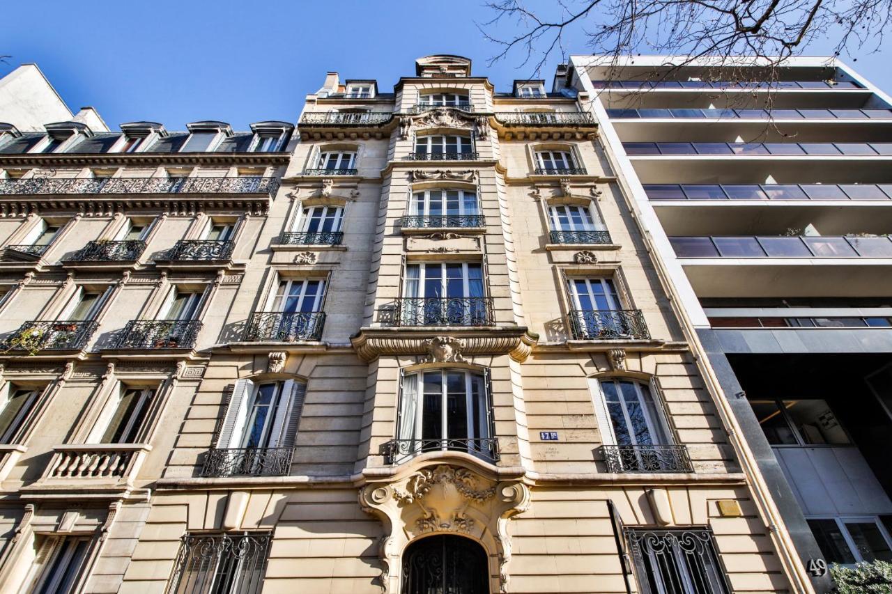 #Arc Detriomphe #Trocadero #Style Haussmanien#Ac Apartment Paris Bagian luar foto